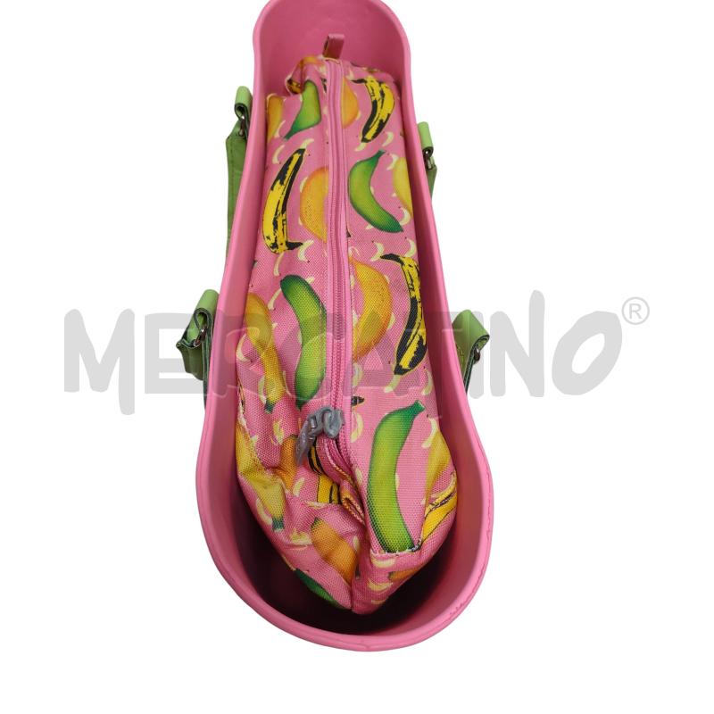 BORSA DONNA O BAG FUCSIA VERDE LIME  | Mercatino dell'Usato Torino via ceresole 4