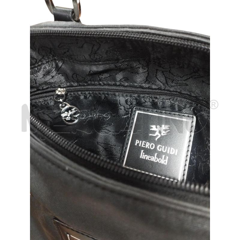 BORSA DONNA PIERO GUIDI NERO | Mercatino dell'Usato Torino via ceresole 3