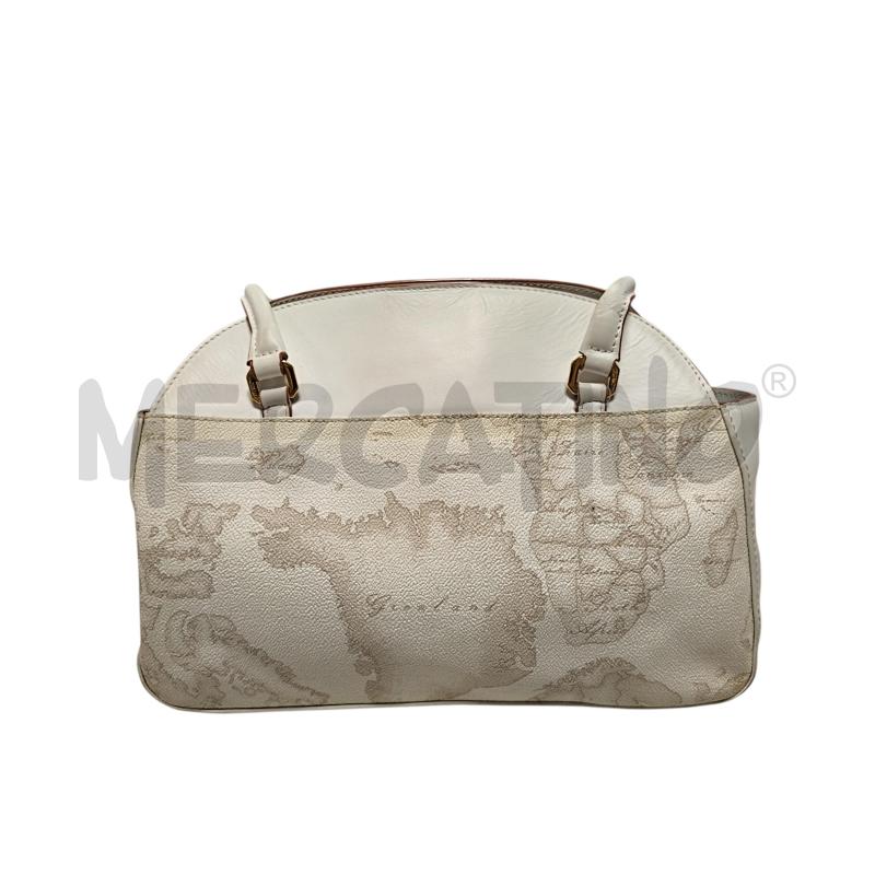 BORSA DONNA PRIMA CLASSE BIANCO PELLE  | Mercatino dell'Usato Torino via ceresole 3