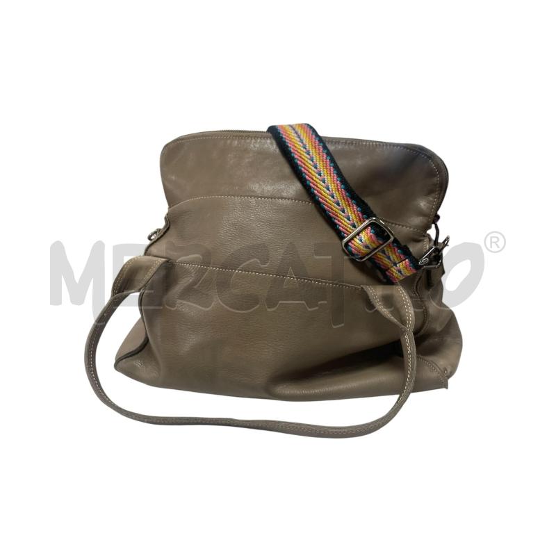 BORSA DONNA TOTY BAGS BEIGE CON TRACOLLA MULTICOLOR | Mercatino dell'Usato Torino via ceresole 1