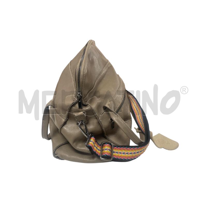BORSA DONNA TOTY BAGS BEIGE CON TRACOLLA MULTICOLOR | Mercatino dell'Usato Torino via ceresole 2