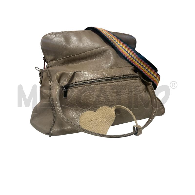 BORSA DONNA TOTY BAGS BEIGE CON TRACOLLA MULTICOLOR | Mercatino dell'Usato Torino via ceresole 3