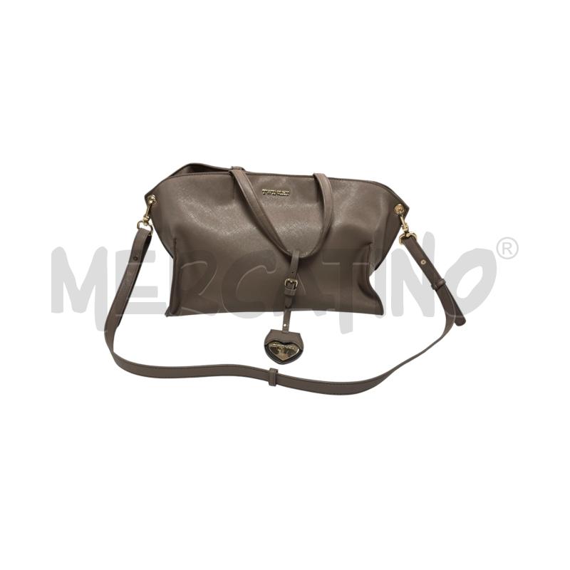 BORSA DONNA TWIN SET MARRONE CHIARO | Mercatino dell'Usato Torino via ceresole 1