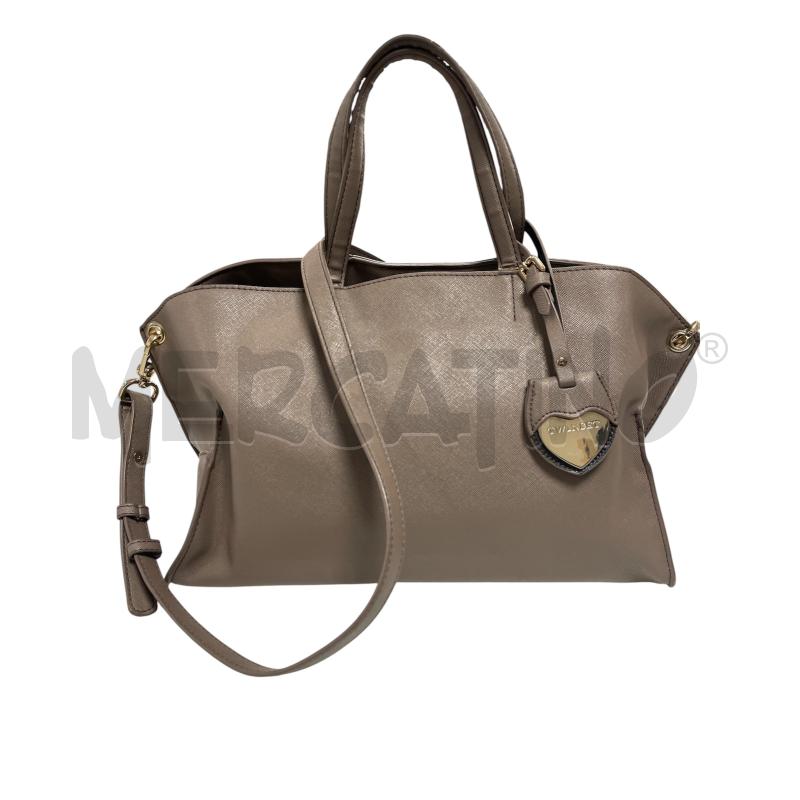 BORSA DONNA TWIN SET MARRONE CHIARO | Mercatino dell'Usato Torino via ceresole 5