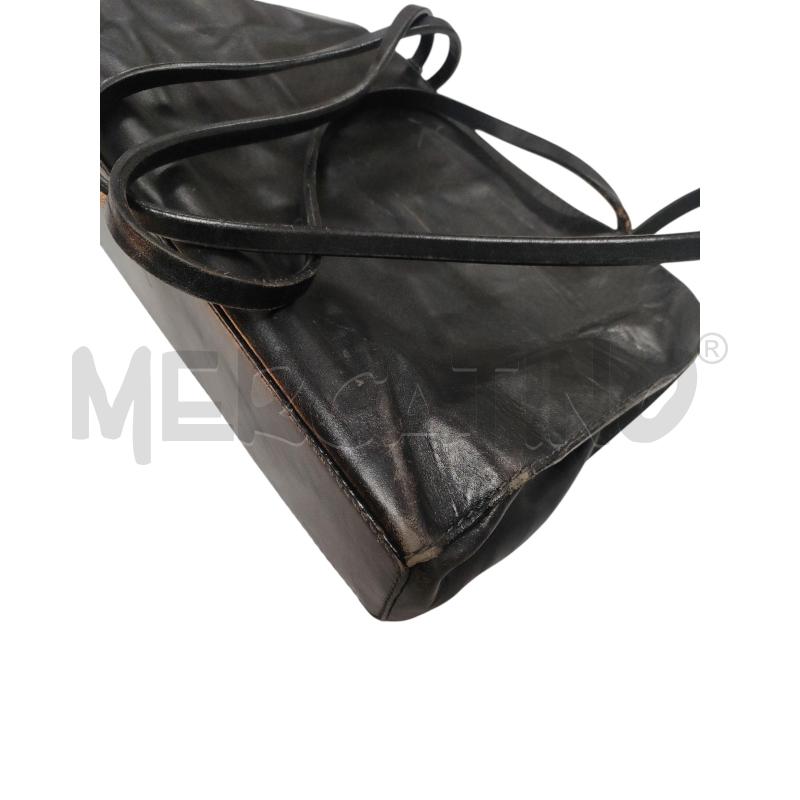 BORSA PELLE THE BRIDGE NERA | Mercatino dell'Usato Torino via ceresole 4
