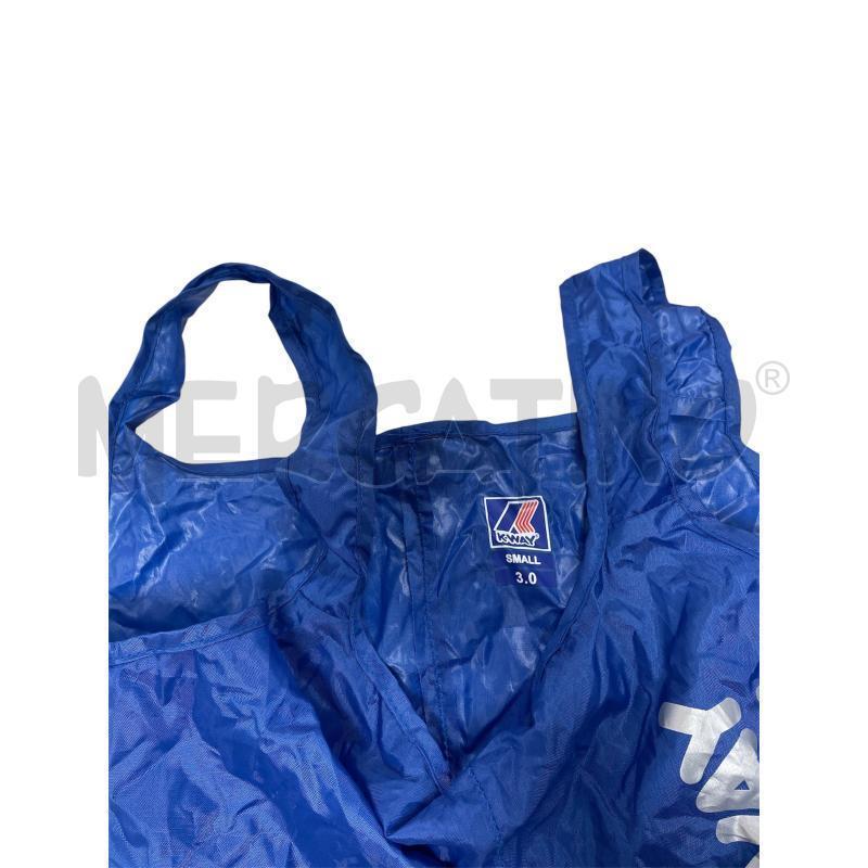 BORSA SPESA KWAY BLU ELETTRICO  | Mercatino dell'Usato Torino via ceresole 4