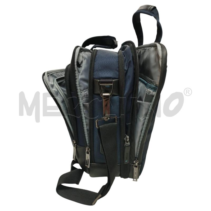 BORSA TRACOLLA PORTA PC DOCUMENTI SAMSONITE BLU NERO | Mercatino dell'Usato Torino via ceresole 2