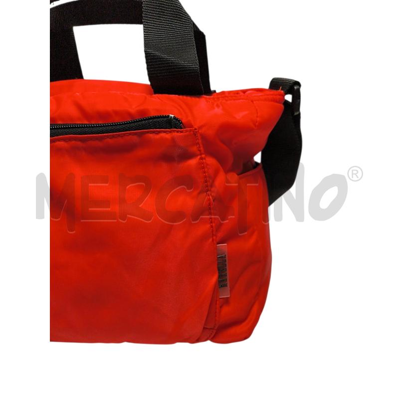 BORSETTA DONNA  MARELLA ROSSO NYLON  | Mercatino dell'Usato Torino via ceresole 2
