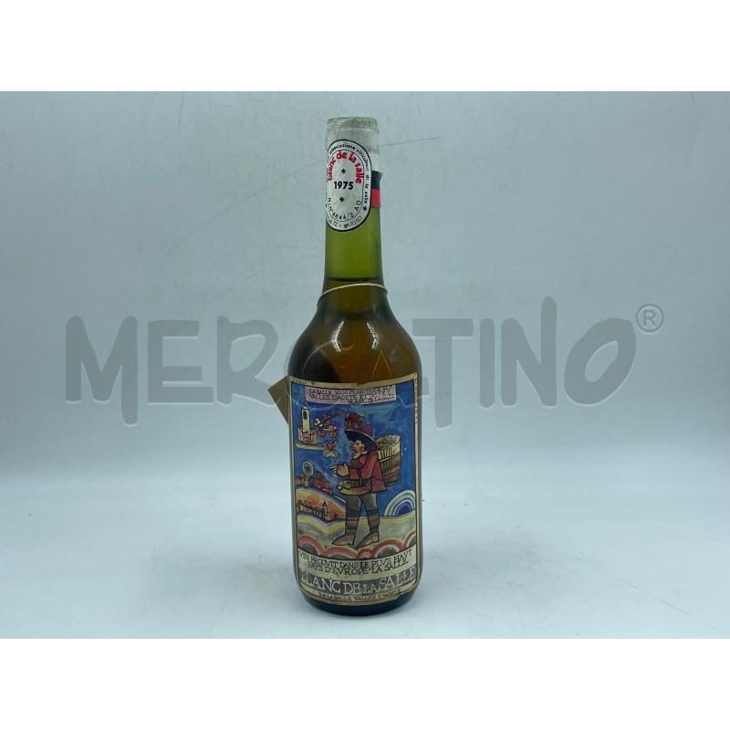 BOTTIGLIA BLANC DE LA SALLE 1975 | Mercatino dell'Usato Torino via ceresole 1