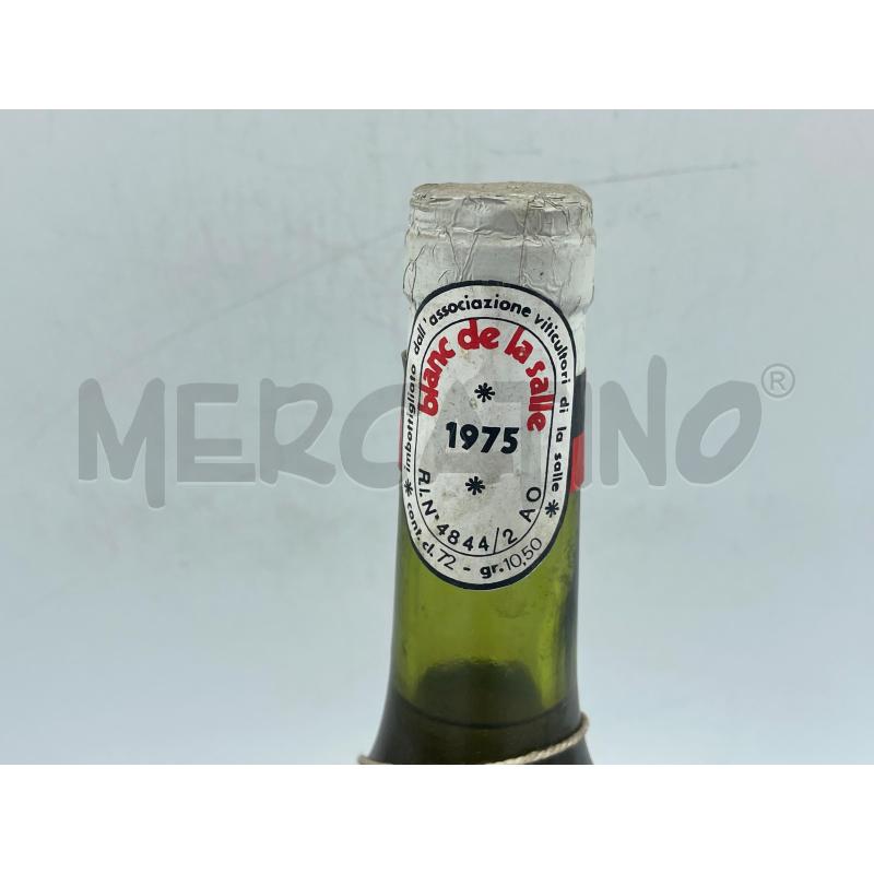 BOTTIGLIA BLANC DE LA SALLE 1975 | Mercatino dell'Usato Torino via ceresole 4