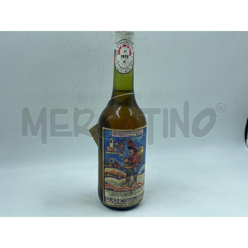 BOTTIGLIA BLANC DE LA SALLE 1975 | Mercatino dell'Usato Torino via ceresole 5