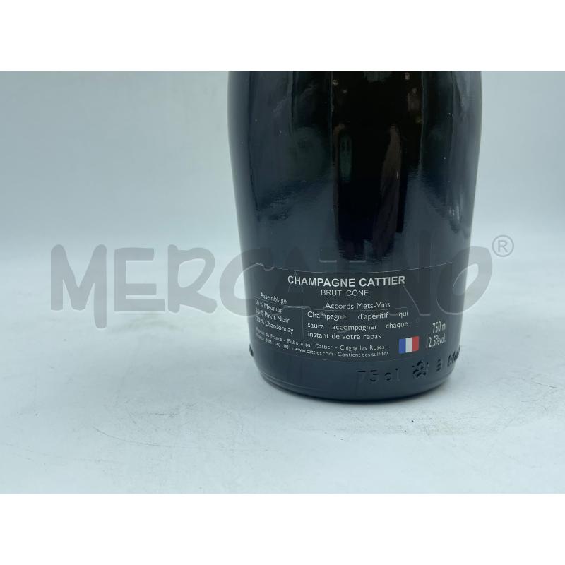 BOTTIGLIA CHAMPAGNE CATTIER | Mercatino dell'Usato Torino via ceresole 5