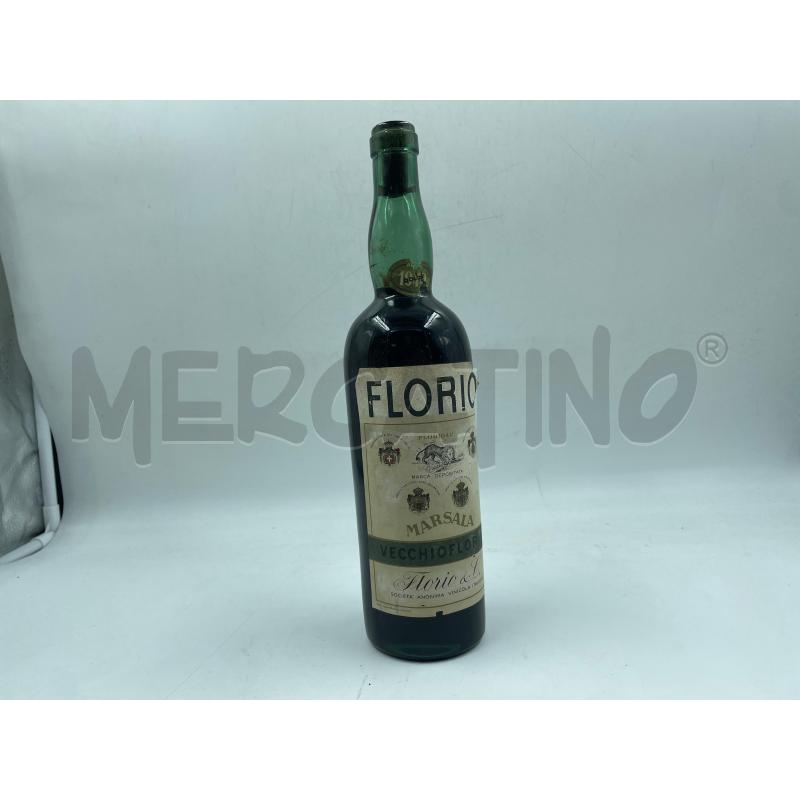 BOTTIGLIA MARSALA FLORIO 1940 DA COLLEZIONE | Mercatino dell'Usato Torino via ceresole 1