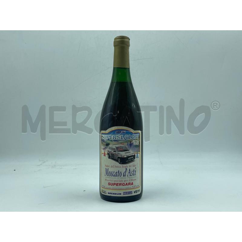 BOTTIGLIA MOSCATO D'ASTI FIAT SUPERSLALOM '93 | Mercatino dell'Usato Torino via ceresole 2