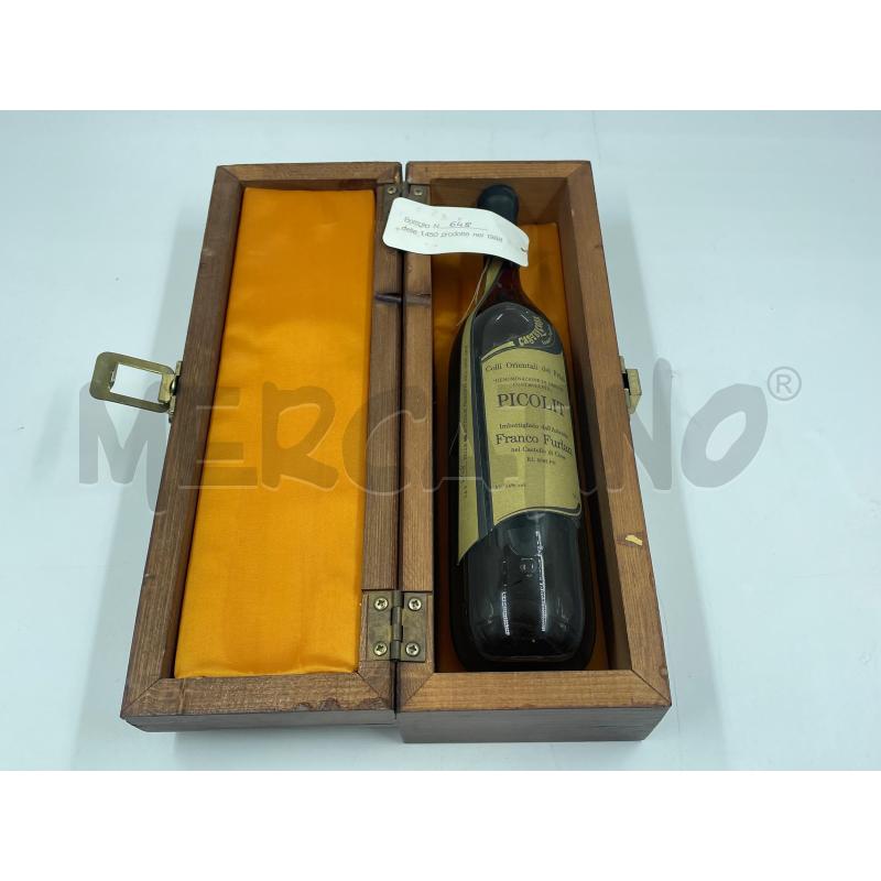 BOTTIGLIA PASSITO PICOLIT FURLAN 1988 NUMERATA | Mercatino dell'Usato Torino via ceresole 1