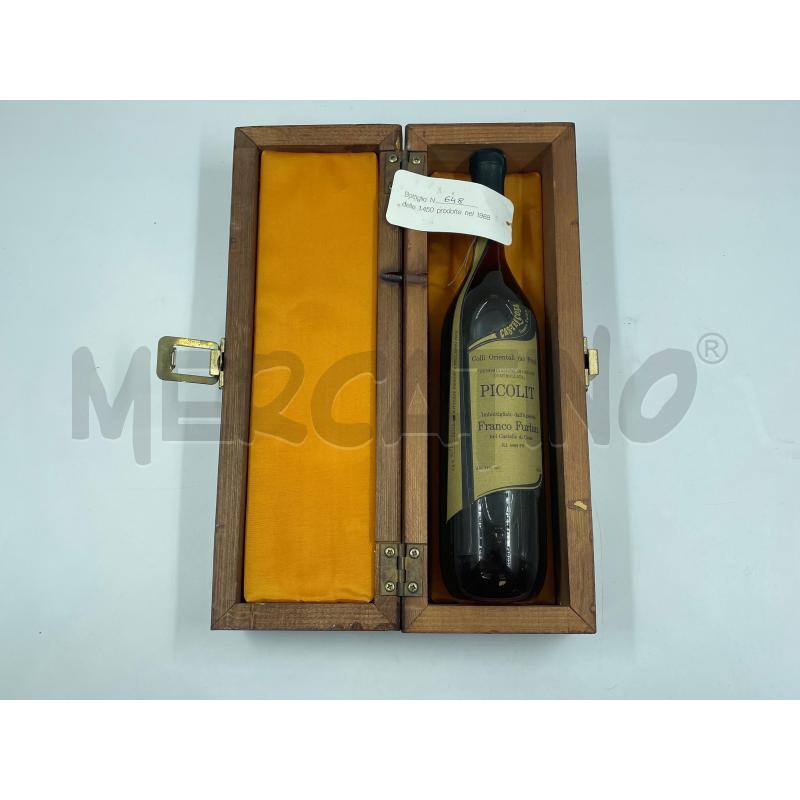 BOTTIGLIA PASSITO PICOLIT FURLAN 1988 NUMERATA | Mercatino dell'Usato Torino via ceresole 4