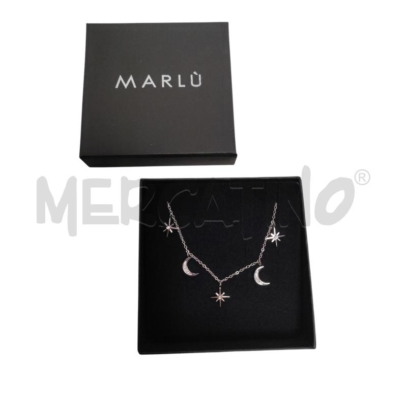BRACCIALE MARLÙ STELLE LUNE ACCIAIO  | Mercatino dell'Usato Torino via ceresole 1