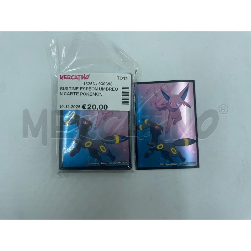 BUSTINE ESPEON UMBREON CARTE POKEMON | Mercatino dell'Usato Torino via ceresole 2