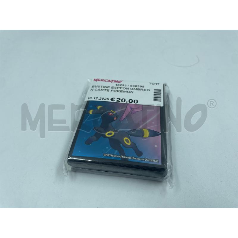 BUSTINE ESPEON UMBREON CARTE POKEMON | Mercatino dell'Usato Torino via ceresole 4