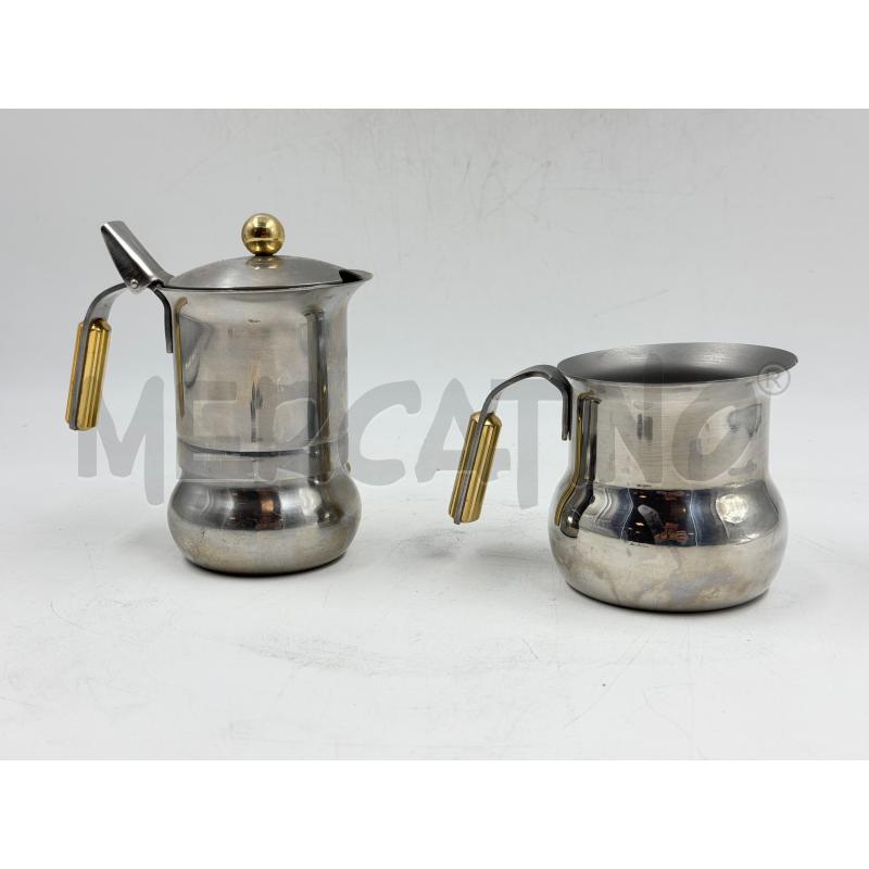 CAFFETTIERA E LATTIERA AMORE ANNI 90 | Mercatino dell'Usato Torino via ceresole 1