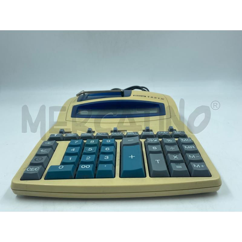 CALCOLATRICE OLIVETTI IBICO 1221 X | Mercatino dell'Usato Torino via ceresole 4