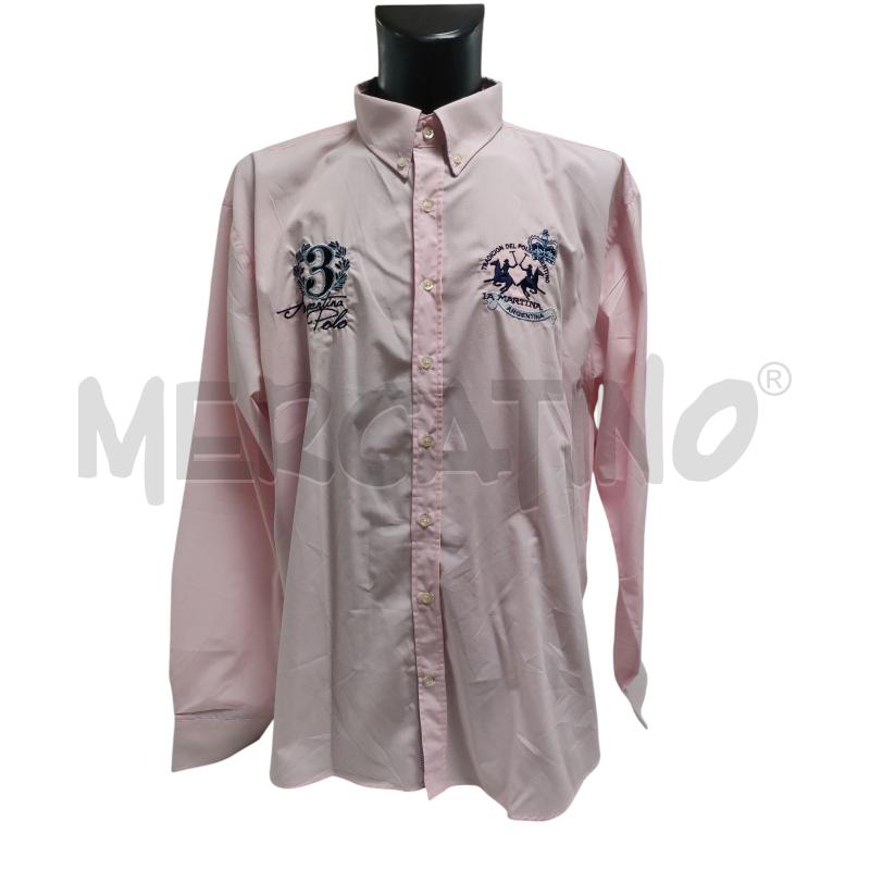 CAMICIA UOMO LA MARTINA ROSA | Mercatino dell'Usato Torino via ceresole 1