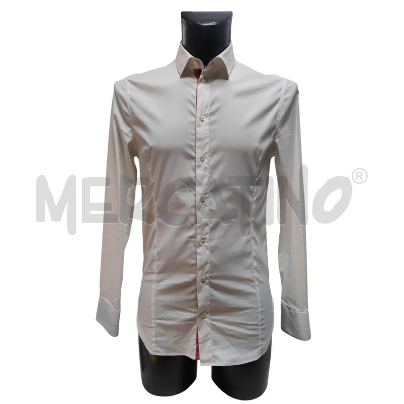 CAMICIA UOMO PATRIZIA PEPE BIANCO  | Mercatino dell'Usato Torino via ceresole 1