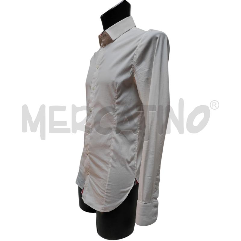 CAMICIA UOMO PATRIZIA PEPE BIANCO  | Mercatino dell'Usato Torino via ceresole 2