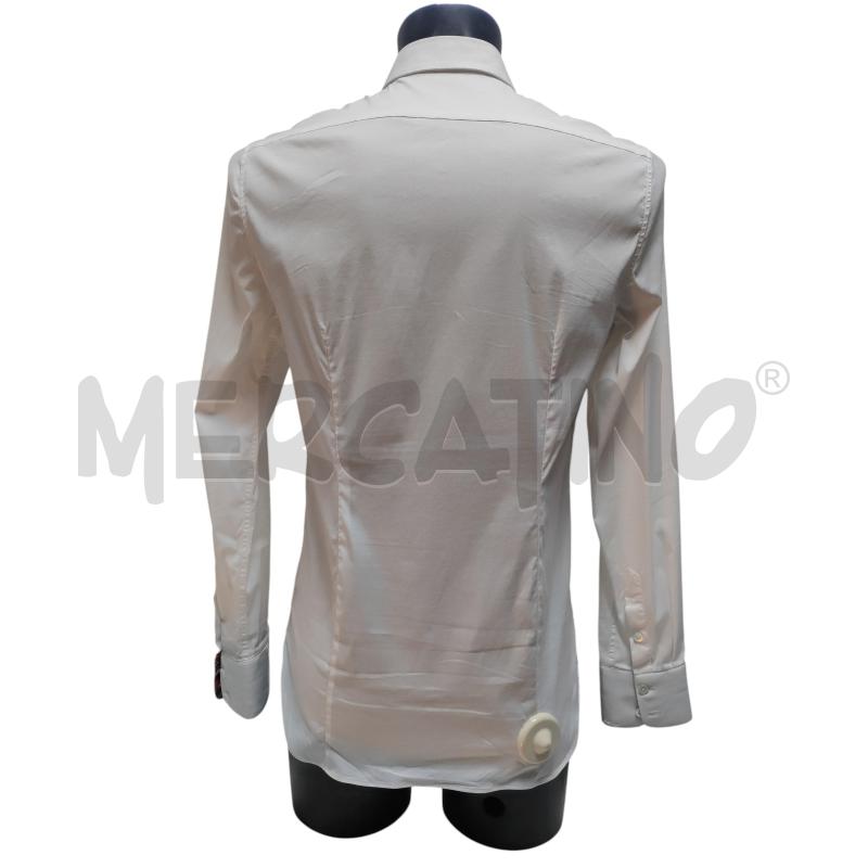 CAMICIA UOMO PATRIZIA PEPE BIANCO  | Mercatino dell'Usato Torino via ceresole 3