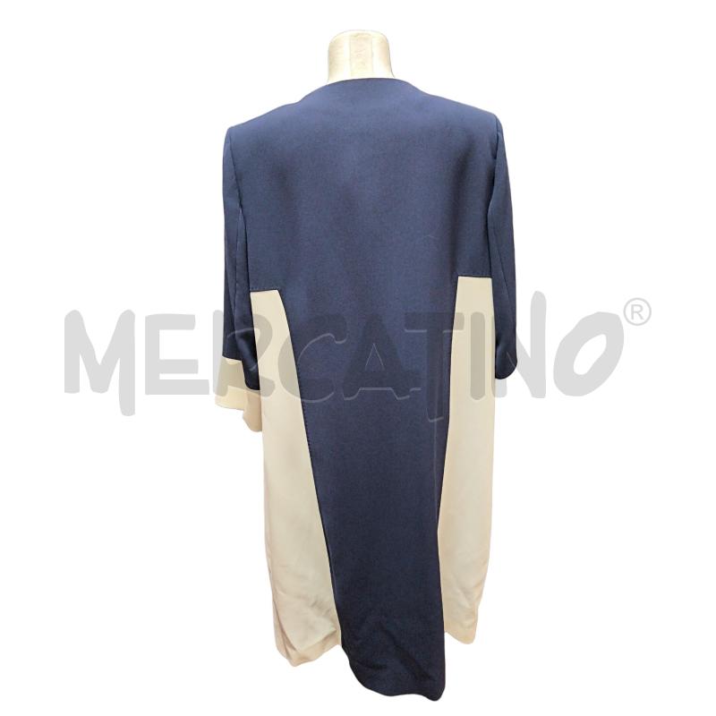 CAPPOTTO DONNA  ELENA MIRÒ NUOVO BLU BIANCO  | Mercatino dell'Usato Torino via ceresole 3