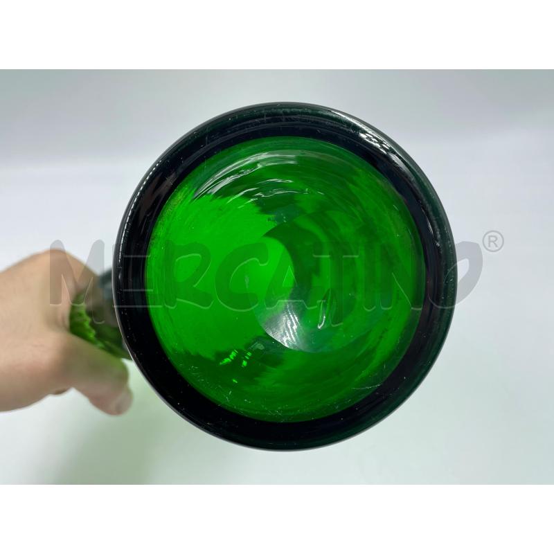 CARAFFA VETRO VERDE | Mercatino dell'Usato Torino via ceresole 5