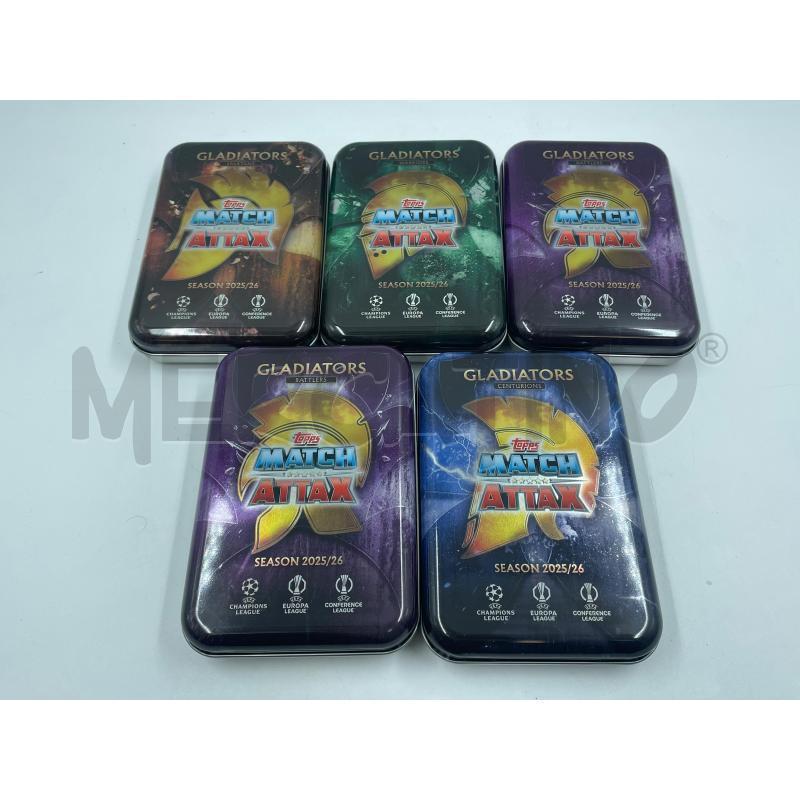 CARTE TOPPS MATCH ATTAX TIN GLADIATORS  | Mercatino dell'Usato Torino via ceresole 4