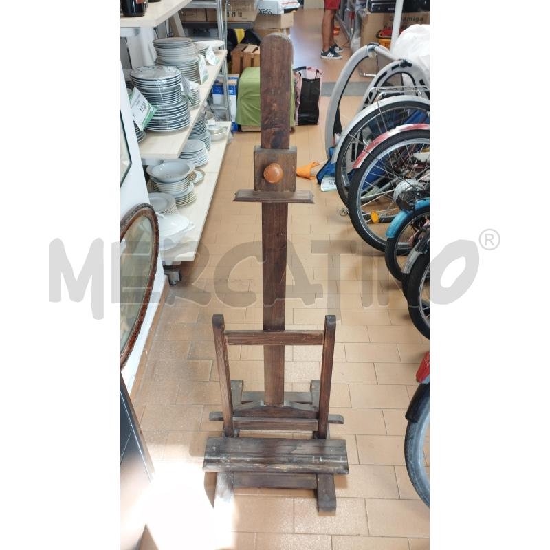 CAVALLETTO LEGNO PER PITTURA | Mercatino dell'Usato Torino via ceresole 1