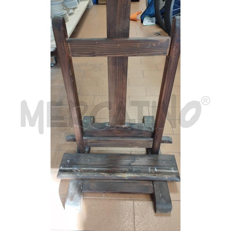 CAVALLETTO LEGNO PER PITTURA | Mercatino dell'Usato Torino via ceresole 2