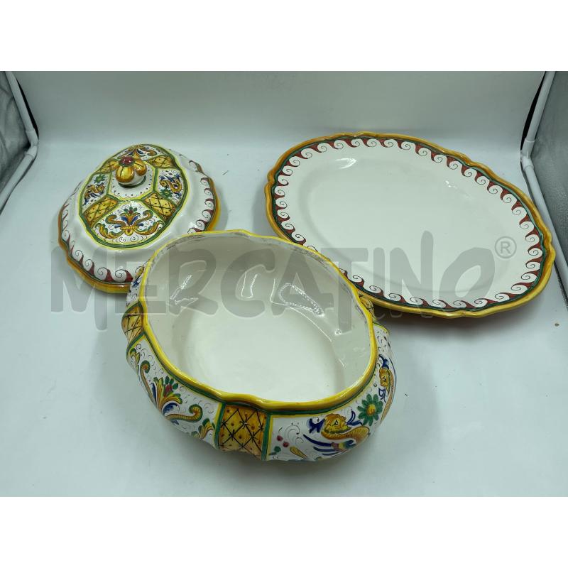 CENTROTAVOLA CERAMICA DERUTA F.TO GIGLIONI | Mercatino dell'Usato Torino via ceresole 3
