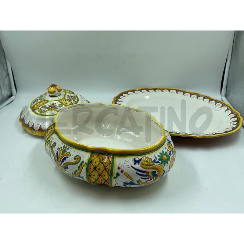 CENTROTAVOLA CERAMICA DERUTA F.TO GIGLIONI | Mercatino dell'Usato Torino via ceresole 4