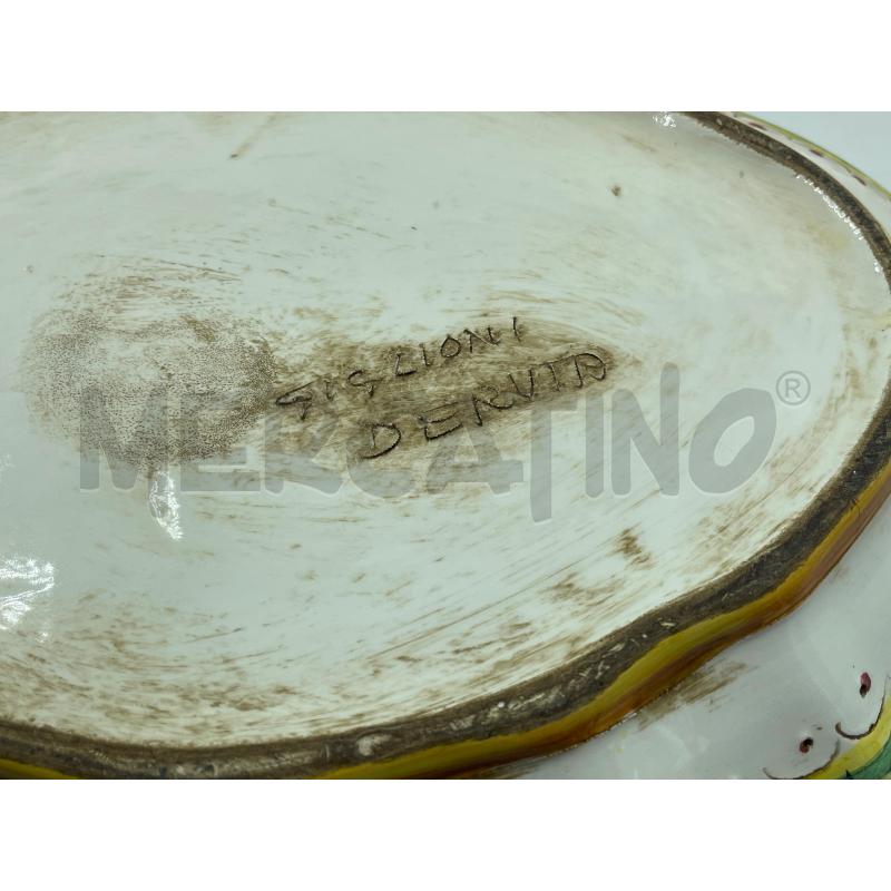 CENTROTAVOLA CERAMICA DERUTA F.TO GIGLIONI | Mercatino dell'Usato Torino via ceresole 5