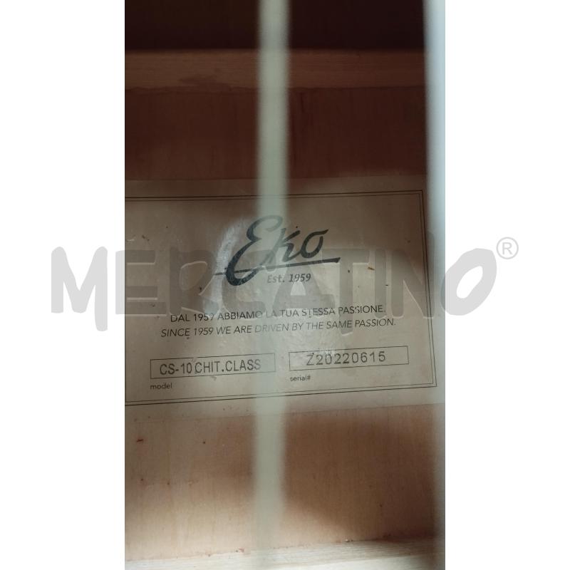CHITARRA EKO CON CUSTODIA | Mercatino dell'Usato Torino via ceresole 3