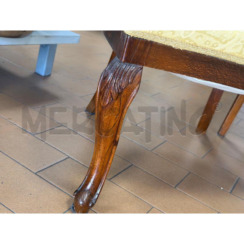 COPPIA POLTRONCINE  ANTICHE  | Mercatino dell'Usato Torino via ceresole 3