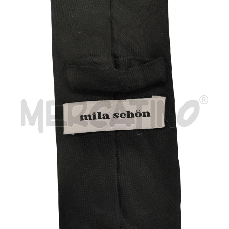 CRAVATTA MILA SCHON NERO  | Mercatino dell'Usato Torino via ceresole 3