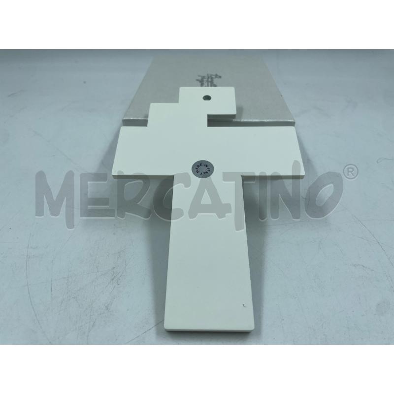 CROCIFISSO IN CERAMICA GRIGIO | Mercatino dell'Usato Torino via ceresole 5
