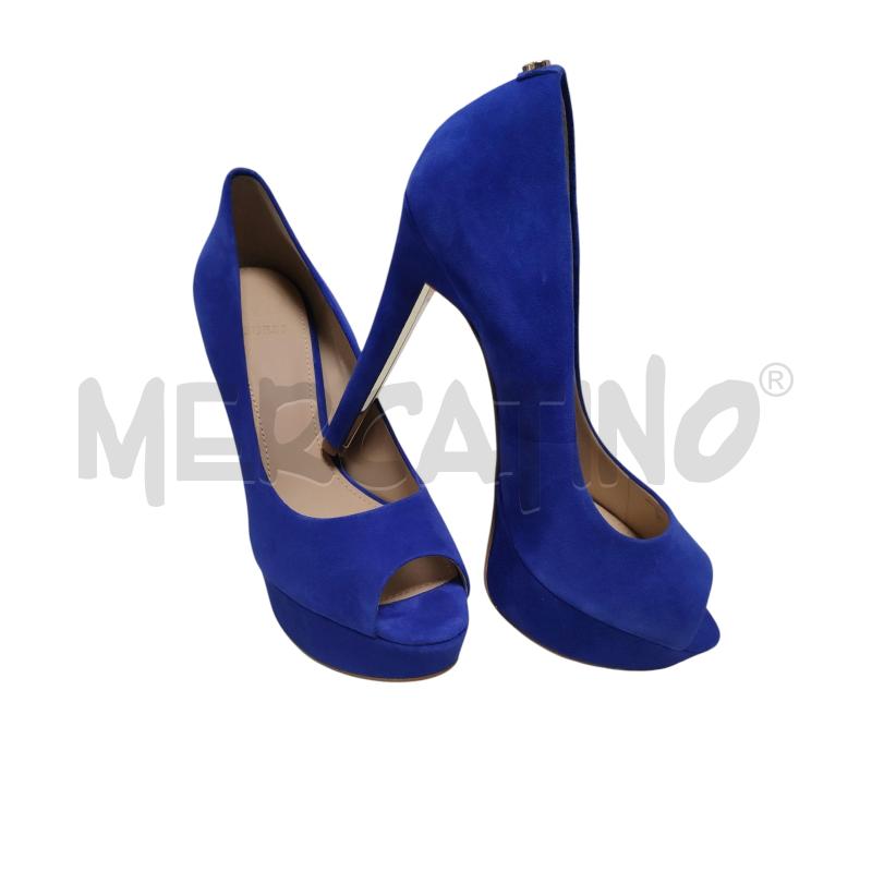 DECOLLETE  GUESS BLU ELETTRICO NUOVE  | Mercatino dell'Usato Torino via ceresole 1