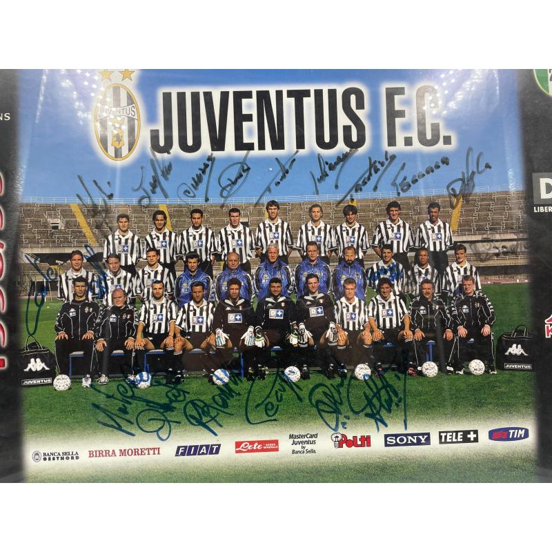 FOTO ROSA JUVENTUS 1998/99 AUTOGRAFATA | Mercatino dell'Usato Torino via ceresole 3