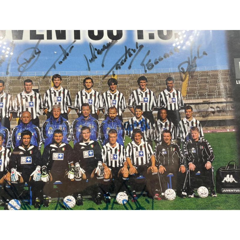 FOTO ROSA JUVENTUS 1998/99 AUTOGRAFATA | Mercatino dell'Usato Torino via ceresole 4