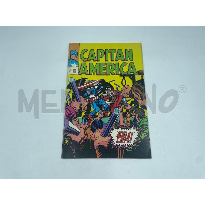 FUMETTO CAPITAN AMERICA EDITORIALE CORNO N.117 | Mercatino dell'Usato Torino via ceresole 1