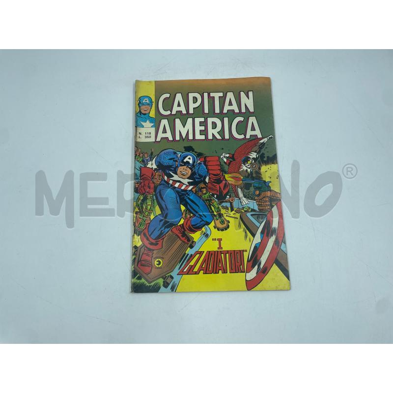 FUMETTO CAPITAN AMERICA EDITORIALE CORNO N.118 | Mercatino dell'Usato Torino via ceresole 1