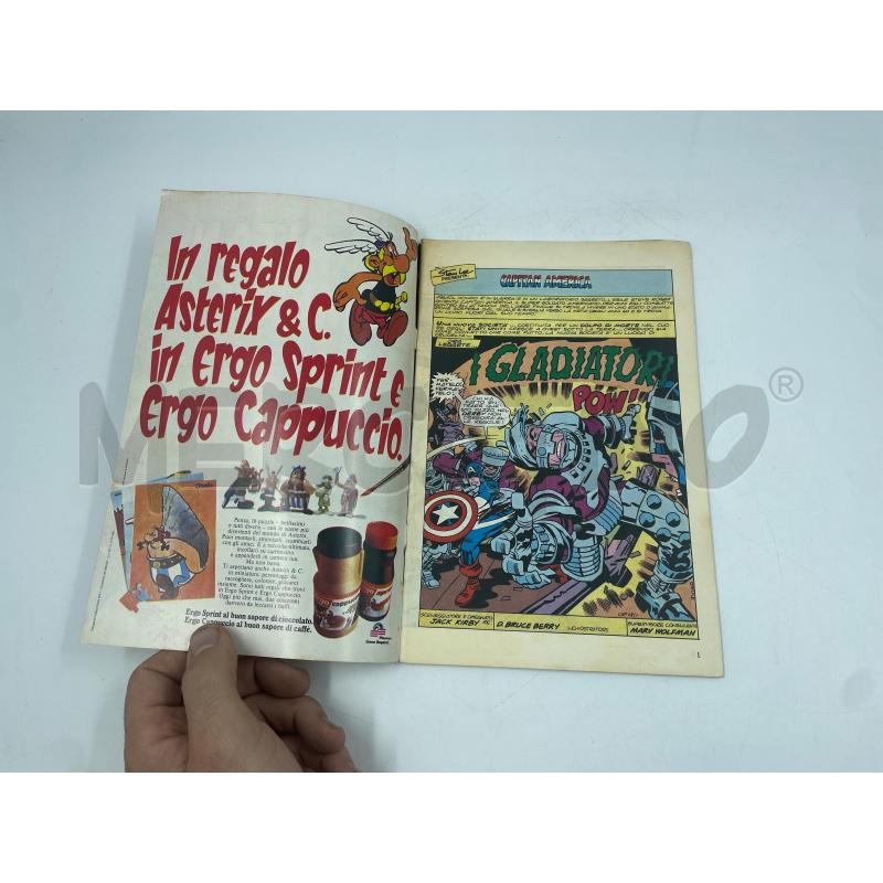 FUMETTO CAPITAN AMERICA EDITORIALE CORNO N.118 | Mercatino dell'Usato Torino via ceresole 3