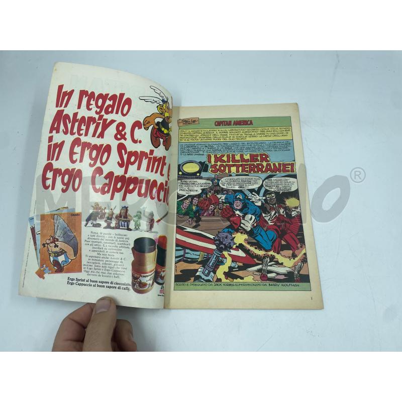 FUMETTO CAPITAN AMERICA EDITORIALE CORNO N.119 | Mercatino dell'Usato Torino via ceresole 2