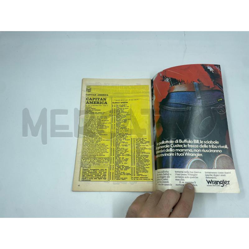 FUMETTO CAPITAN AMERICA EDITORIALE CORNO N.119 | Mercatino dell'Usato Torino via ceresole 3