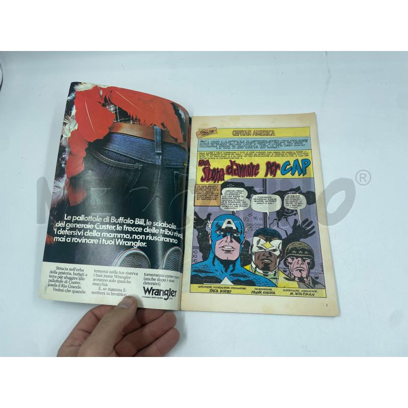 FUMETTO CAPITAN AMERICA EDITORIALE CORNO N.120 | Mercatino dell'Usato Torino via ceresole 2